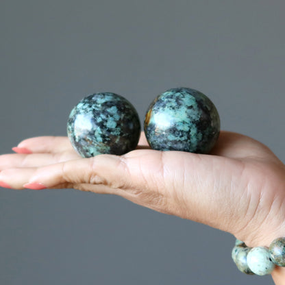 African Turquoise Ball Exotic Earth