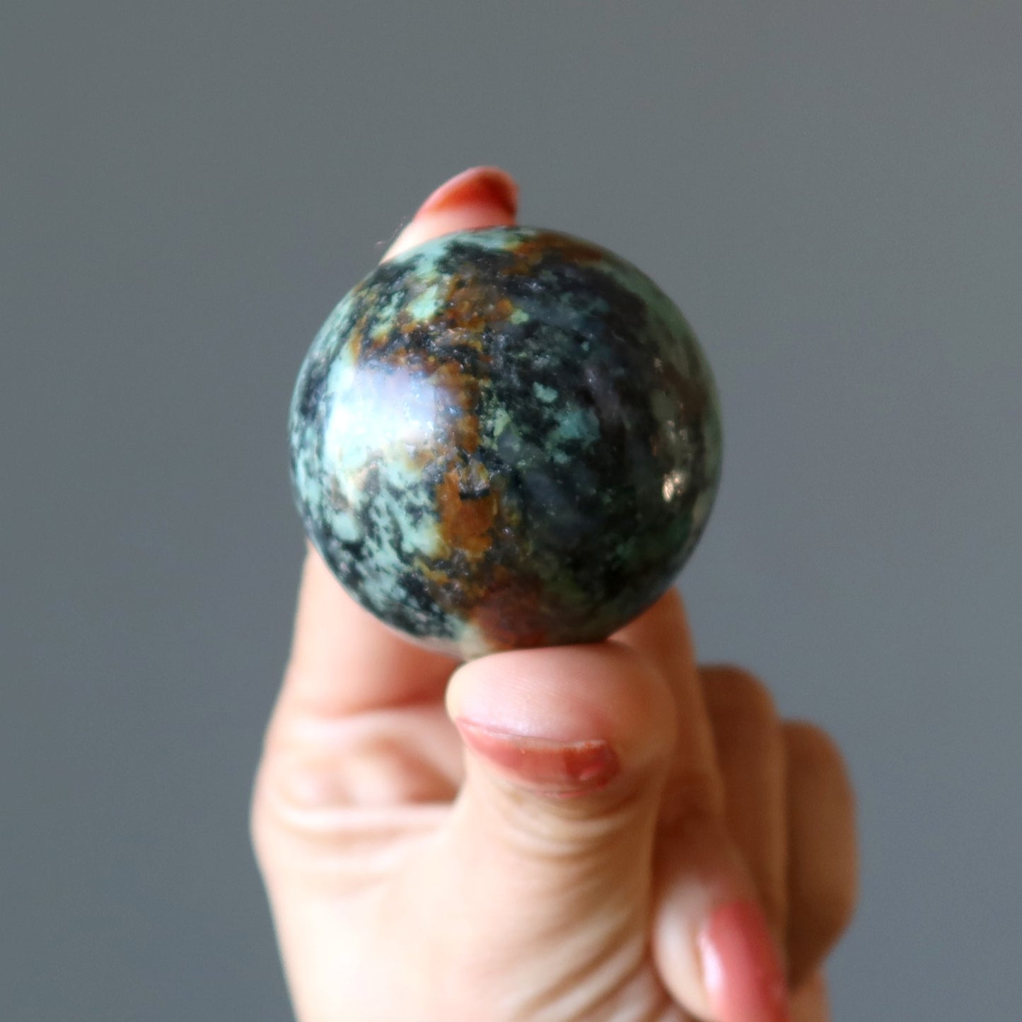 African Turquoise Ball Exotic Earth